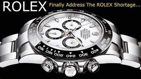 rolex global shortage